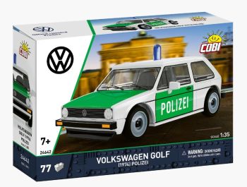 COB24642 - VOLKSWAGEN Golf 1974 Polizei - 77 piezas