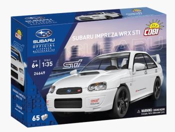COB24649 - SUBARU Impreza WRX STI blanco - 65 piezas