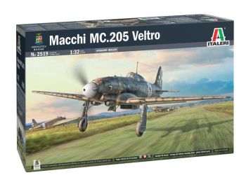 ITA2519 - Avión de combate MACCHI MC.205 Veltro para ensamblar y pintar