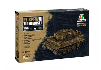ITA25755 - Tanque Pz. kpfw. VI Tigre I Ausf. E para montar y pintar