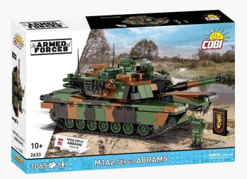 COB2633 - Tanque M1A2 SEPv3 Abrams - 1065 piezas