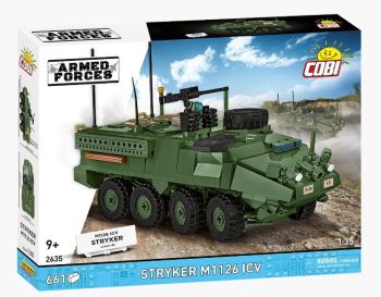 COB2635 - Vehículo militar Stryker M1126 ICV - 661 piezas