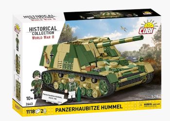 COB2663 - Tanque PANZERHAUBITZE Hummel - Sd.Kfz.165 - 1118 piezas