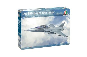 ITA2664 - Avión de combate SAAB JAS-39 Gripen BiPlace para montar y pintar