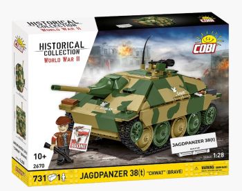 COB2670 - Tanque JAGDPANZER 38t / Chwat - 731 piezas