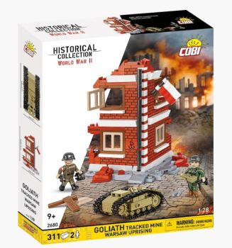 COB2680 - Mina autopropulsada Goliath - Levantamiento de Varsovia - 311 piezas