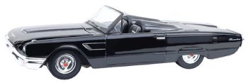 GREEN28170-E - 1965 FORD Thunderbird Negro de la serie BLACK BANDIT en blíster