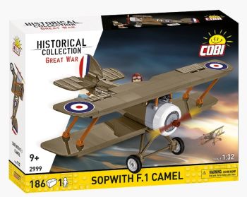 COB2999 - Avión militar SOPWITH F.1 Camel - 186 piezas