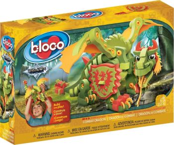 BLOC20002 - Dragón de combate 155 piezas