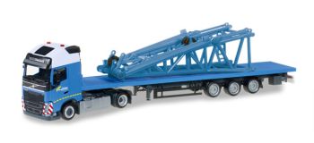 HER305426 - VOLVO FH 4x2 con Plataforma y elemento para grúa LIEBHERR LR 1600/2 FELBERMAYR