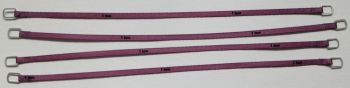 YCC331-6 - Juego de 4 correas de elevación 1 Ton 14cm Morado