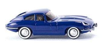 WIK080302 - JAGUAR E Coupé "Azul oscuro" Escala: 1/87