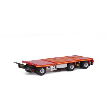 WSI04-1143 - Remolque plataforma JUMBO rojo