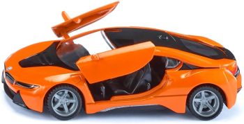 SIK2348 - Deportivo naranja y negro - BMW i8 LCI