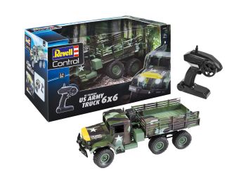 REV24439 - Camión volquete de control de radio del ejército de EE. UU. 6x6