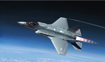ITA2506 - Avión de combate F-35A Lightning II construible con pintura