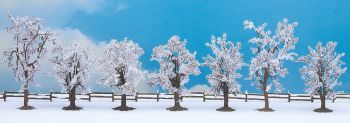 NOC25075 - 7 árboles de invierno de 8 a 10 cm