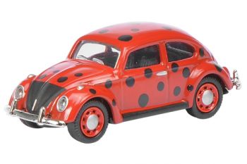 SCH26156 - VOLKSWAGEN Escarabajo rojo con puntos negros