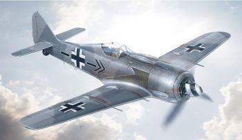 ITA2678 - Aeronave FW 190 A-8 para montar y pintar