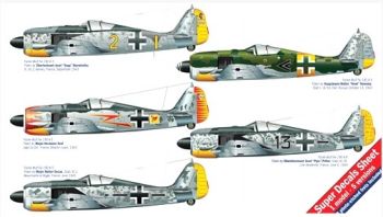 ITA2693 - Aeronave FW 190 A German Aces para montar y pintar