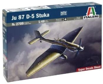 ITA2709 - Avión bombardero JU 87 D-5 Stuka para montar y pintar