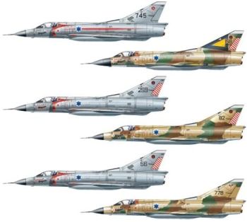ITA2718 - Mirage III CJ Aces avión de combate para montar y pintar
