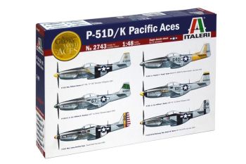 ITA2743 - Avión P51 D/K Pacific Aces para montar y pintar