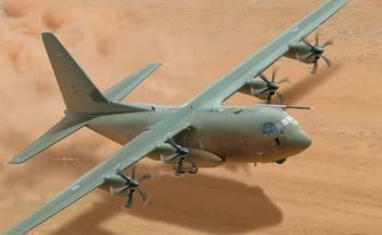 ITA2746 - Avión C-130J C5 Hercules para montar y pintar