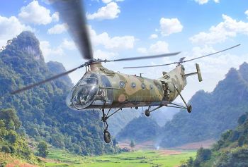 ITA2776 - Helicóptero Pirata H-34A para montar y pintar