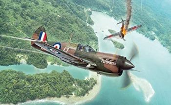 ITA2795 - Avión P-40E/K Kittyhawk para montar y pintar