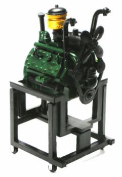 PHT28001M - Motor de cabeza plana verde FORD V8