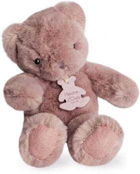 HO2930ROSE - Oso de peluche empolvado rosa 15 cm