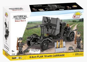 COB3140 - Cañón antiaéreo 8,8 cm Flak 18 - 360 piezas