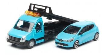 BUR31401BLEU - Camión de recuperación con RENAULT Clio Azul