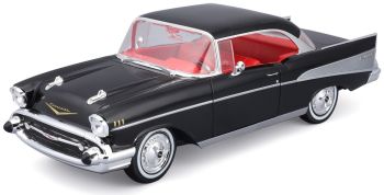 MST31477BK - Chevrolet Bel-Air de 1957, negro.