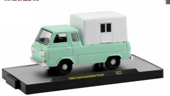 M2M-31500-HS16 - Camioneta Ford Econoline 1965 verde menta en blíster