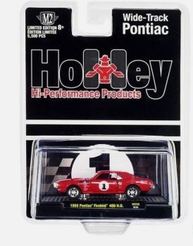 M2M-31500-HS26 - PONTIAC Firebird 400 HO 1968 rojo HOLLEY en blíster