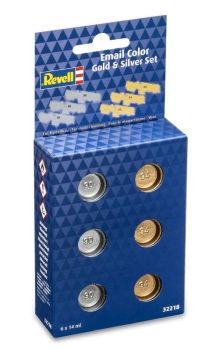 REV32218 - Email Color - Set Plata y oro - 6x14ml