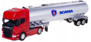 WEL32672ROUGE - SCANIA R730 V8 4x2 (Rojo) con cisterna de 2 ejes