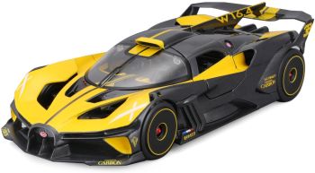 MST32911Y - BUGATTI Bolide Negro y Amarillo