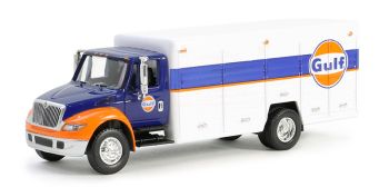 GREEN33250-C - INTERNATIONAL Durastar 4400 GULF camión recto de la serie H.D TRUCKS