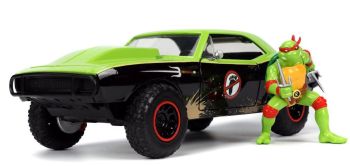 JAD33386 - CHEVROLET Camaro Les Tortue Ninja con estatuilla Raphaël 1967
