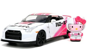 JAD33724 - NISSAN GT-R R35 con figurita HELLO KITTY 2009