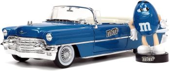 JAD33726 - CADILLAC Eldorado con figurita M&M's Azul 1956