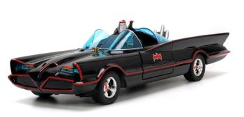 JAD33737 - BATMOBILE Deluxe con figura de Batman Robin Joker Pingüino