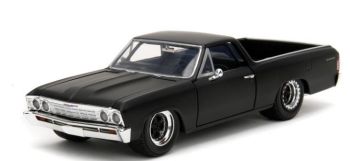 JAD34414 - CHEVROLET El Camino 1967 Negro RÁPIDO Y FURIOSO