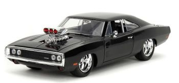JAD35421 - DODGE Charger 1970 Negro Rápidos y Furiosos FURIOUS