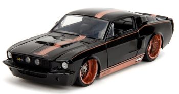 JAD35983 - SHELBY GT500 1967 negro - PINK SLIPS