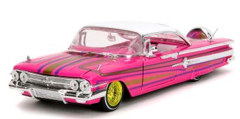 JAD35984 - CHEVROLET IMPALA 1960 Rosa - PINK SLIPS