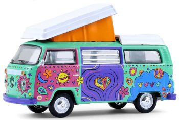 GREEN36120-C - VOLKSWAGEN Tipo 2 1973 - Westfalia Campmobile - Furgoneta para festivales de música